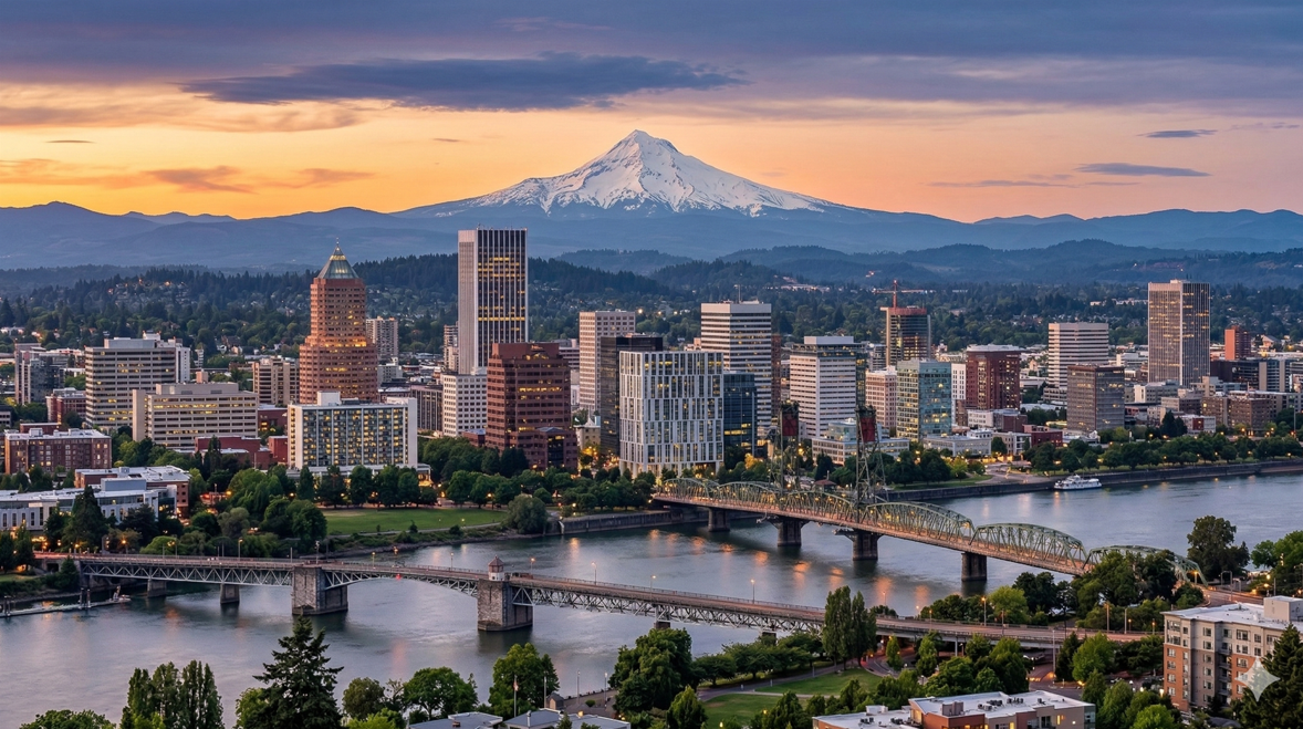 Picture of Portland skyline