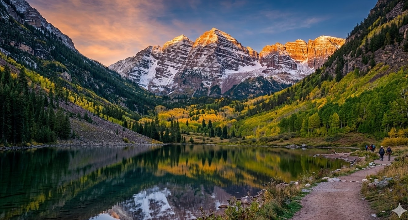 Nature trail in Colorado