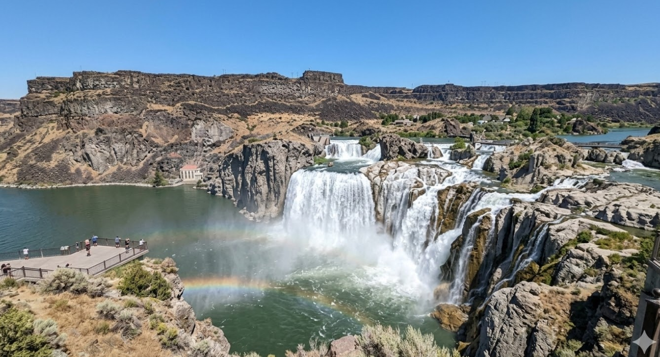 Scenic view of idaho